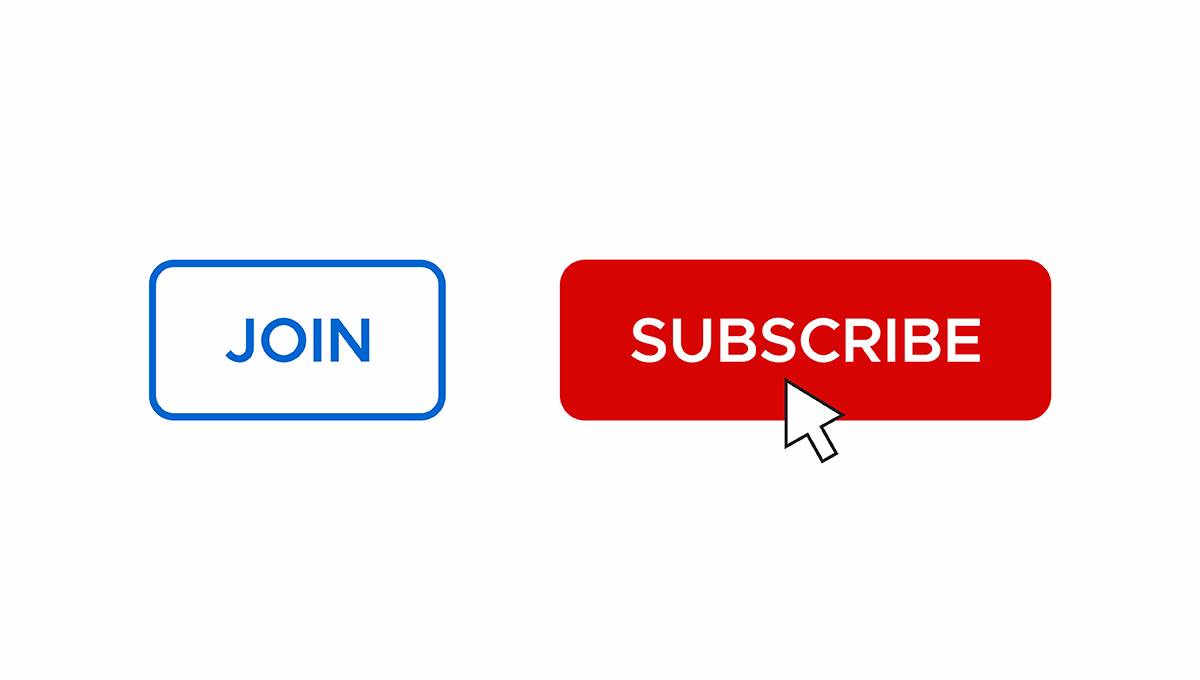 YouTube subscribe button