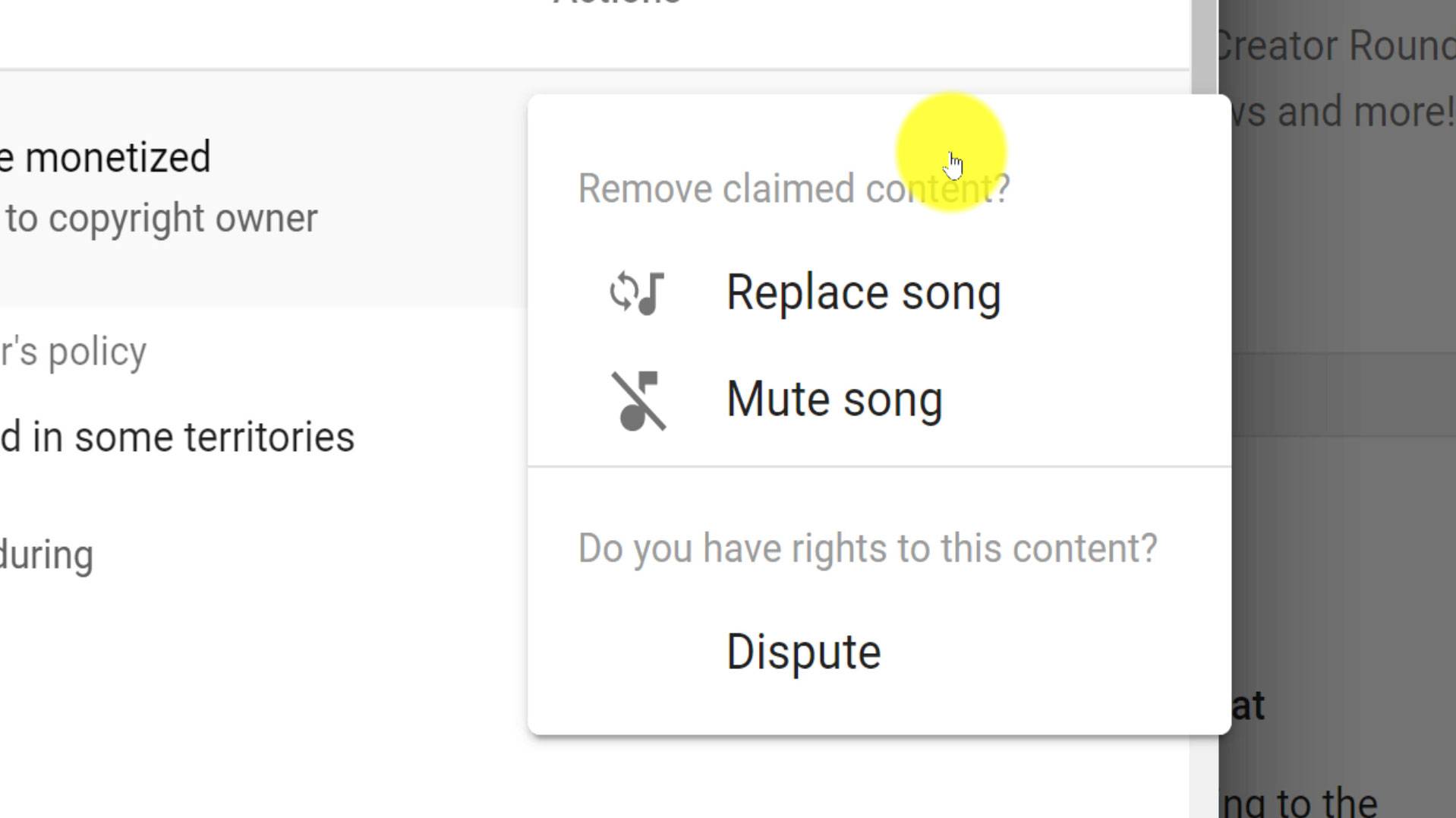Does YouTube delete copyrighted music?