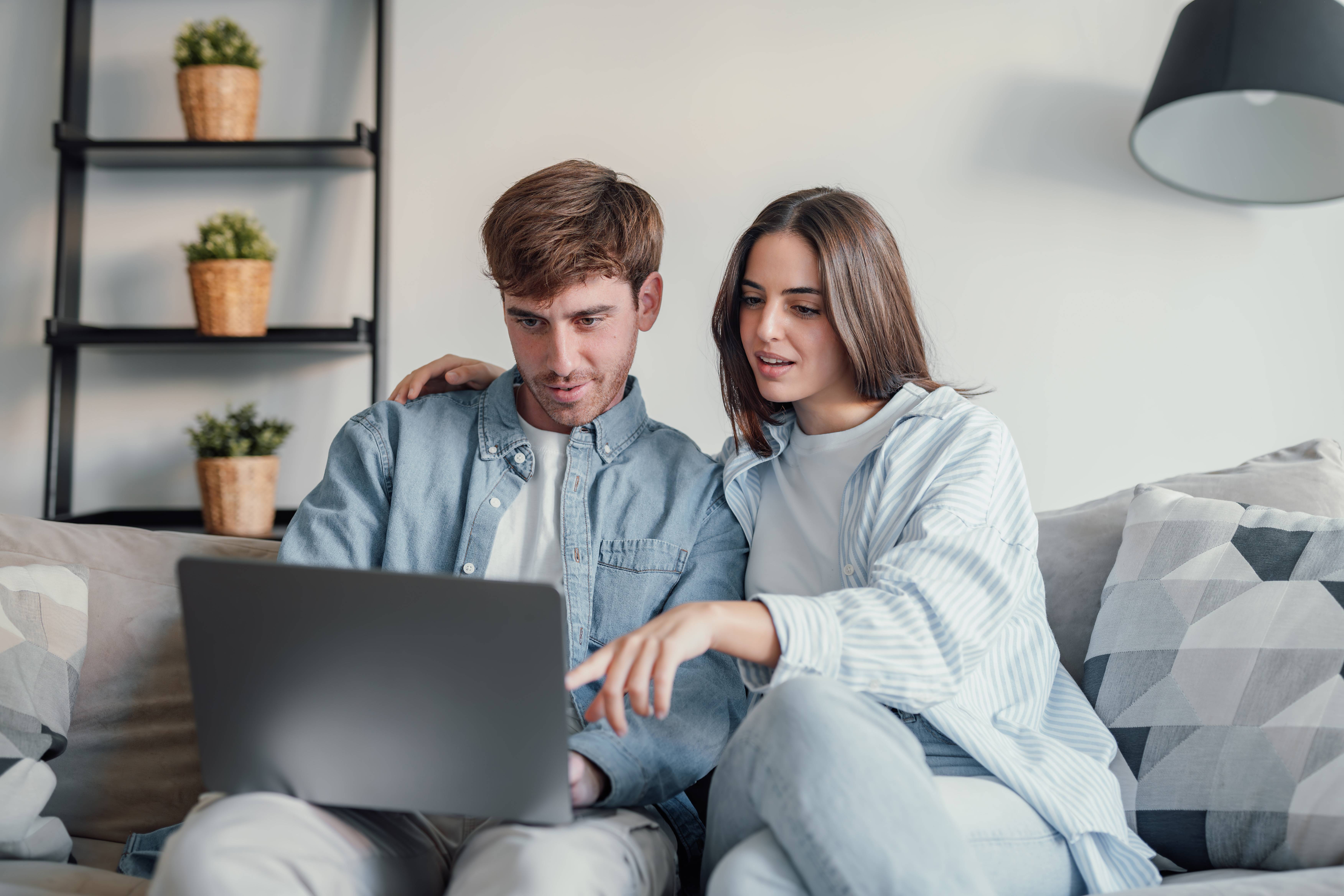viewers looking at content