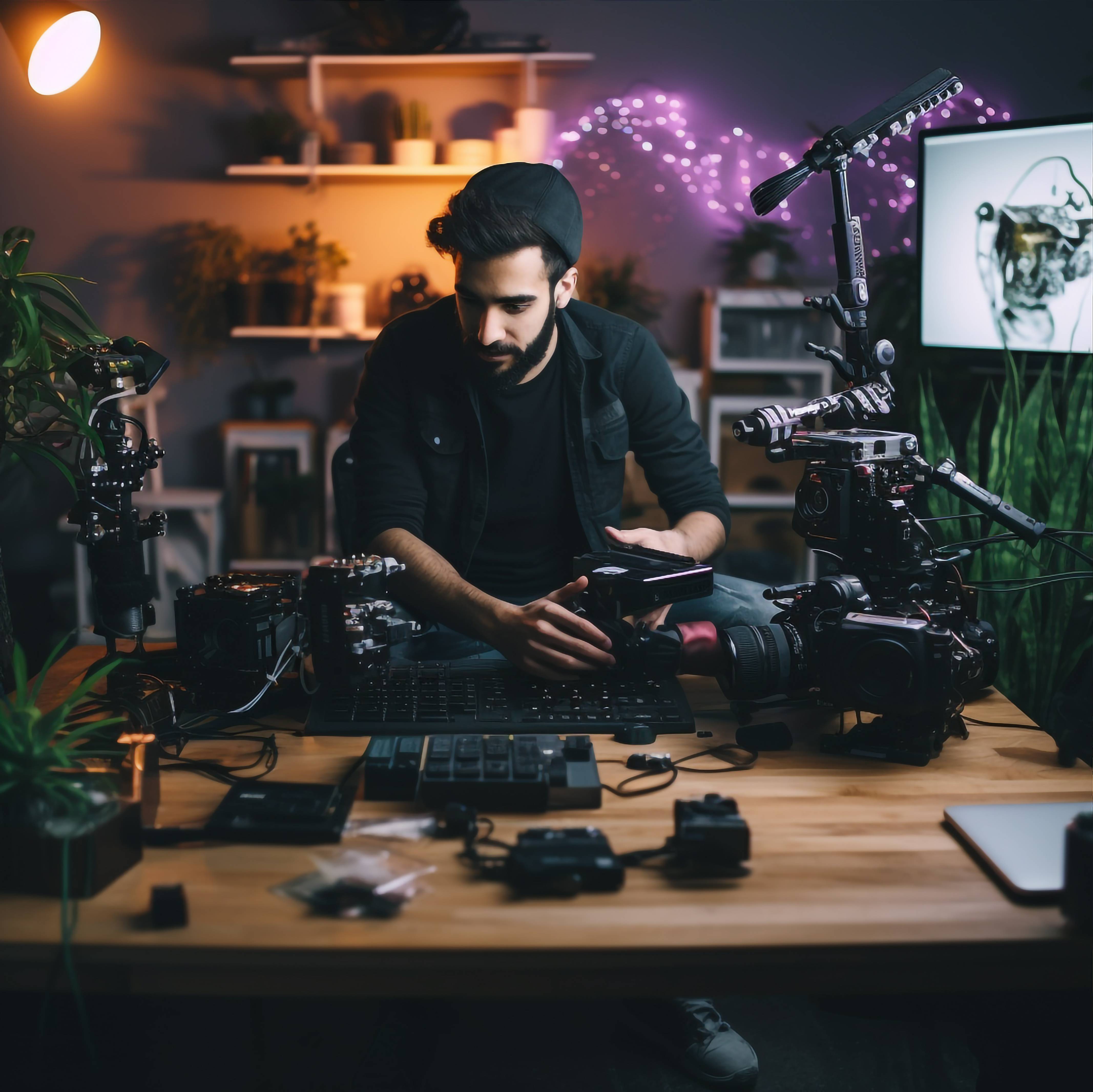 YouTube with a huge variety if equipment