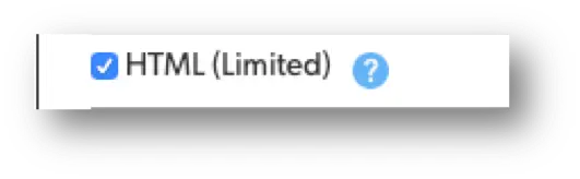 HTML Limit