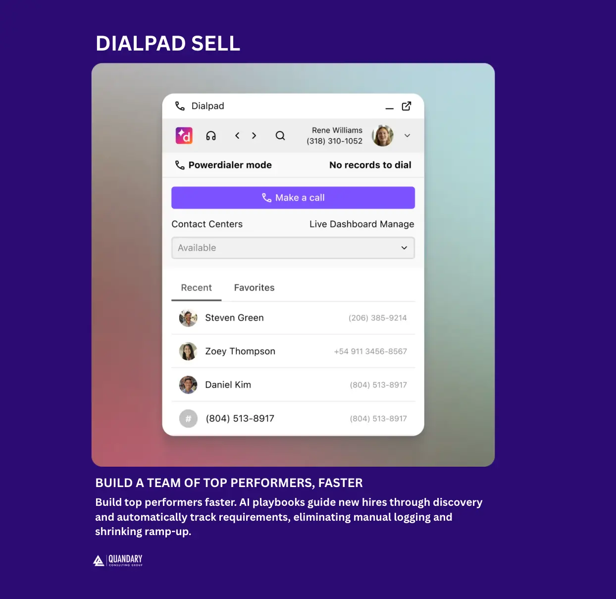 Dialpad Sell | Quandary Consulting Group