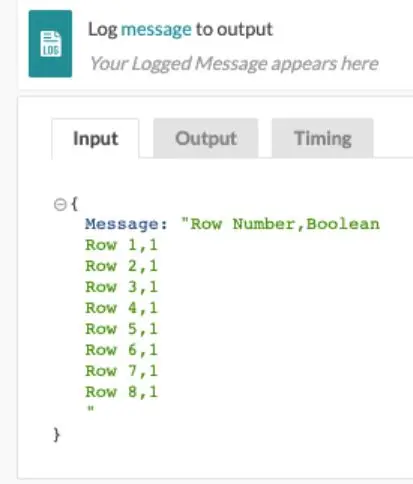 a screenshot of the log page of a computer