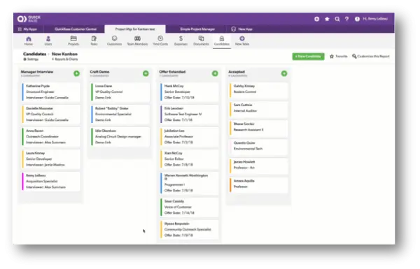 a computer screen with a bunch of different items on it