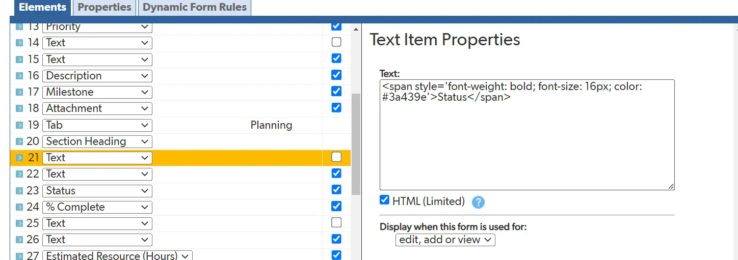 custom HTML elements