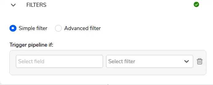 Set Pipelines Conditional