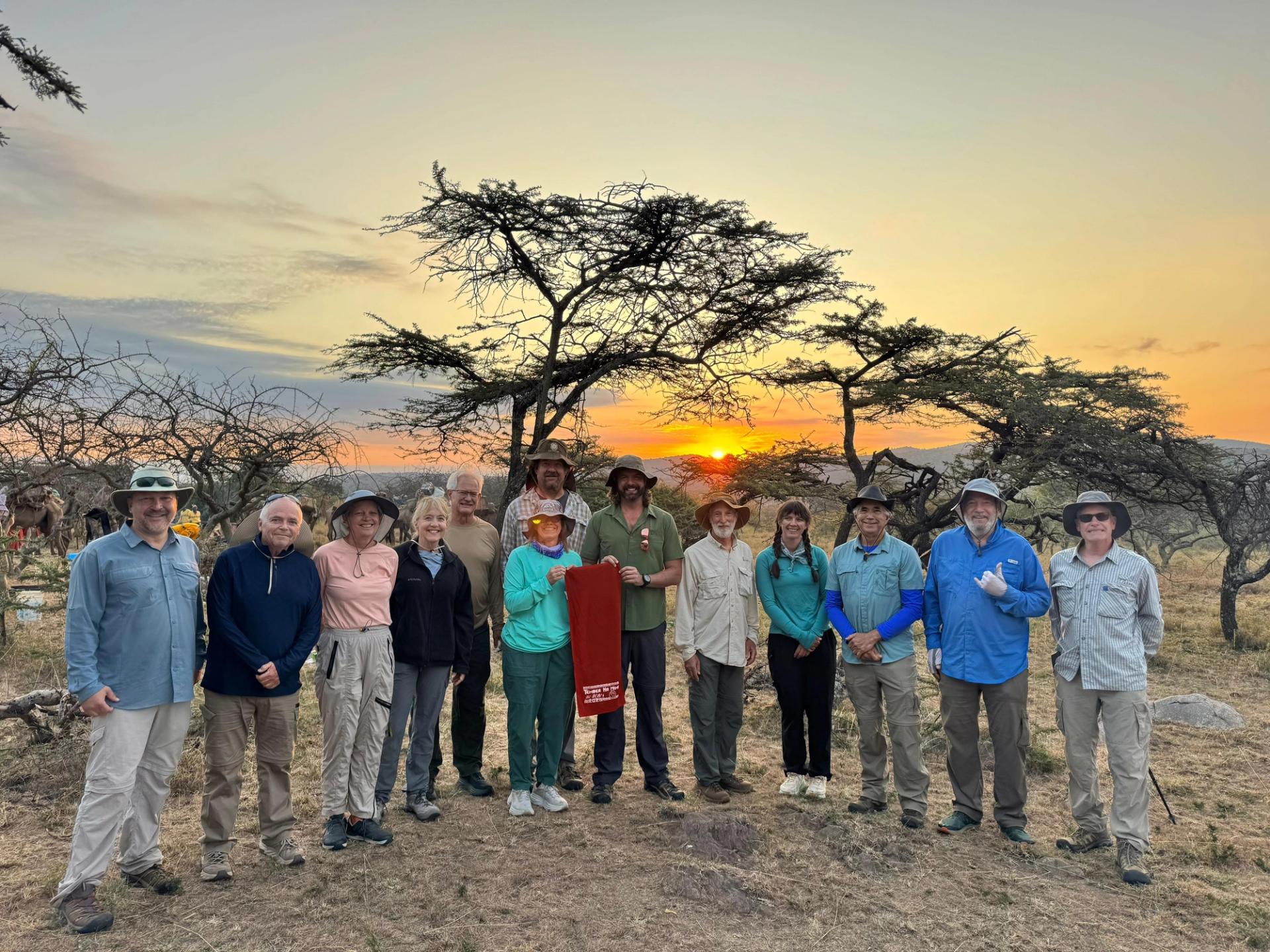 KEVIN WITH GROUP OF FOLKS IN AFRICA