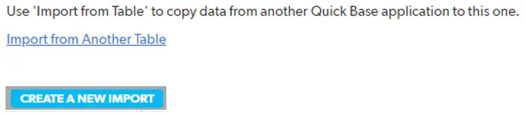 Import from Another Table