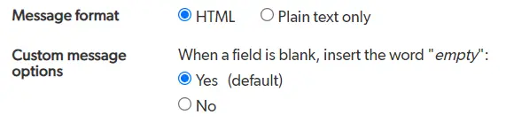 a set of three different types of words