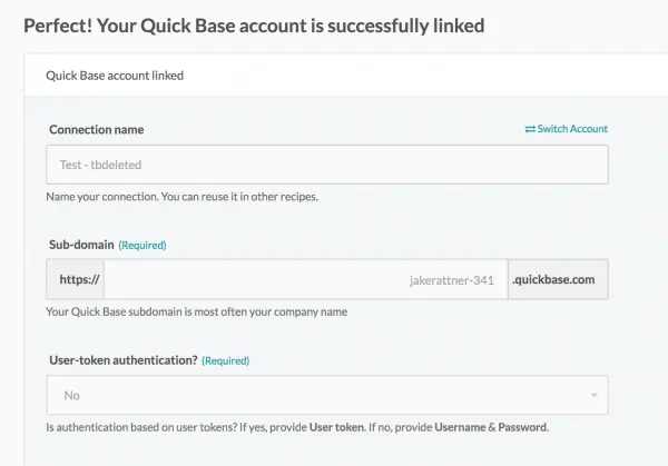 Quickbase App