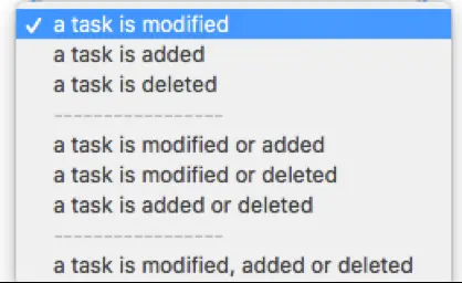 when the notification will be sent