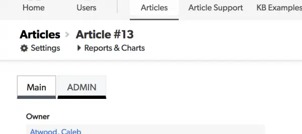 a number of articles on a web page
