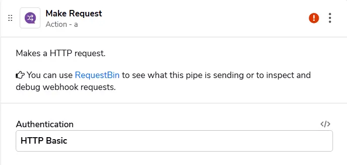 Making a HTTP Request in a Pipeline