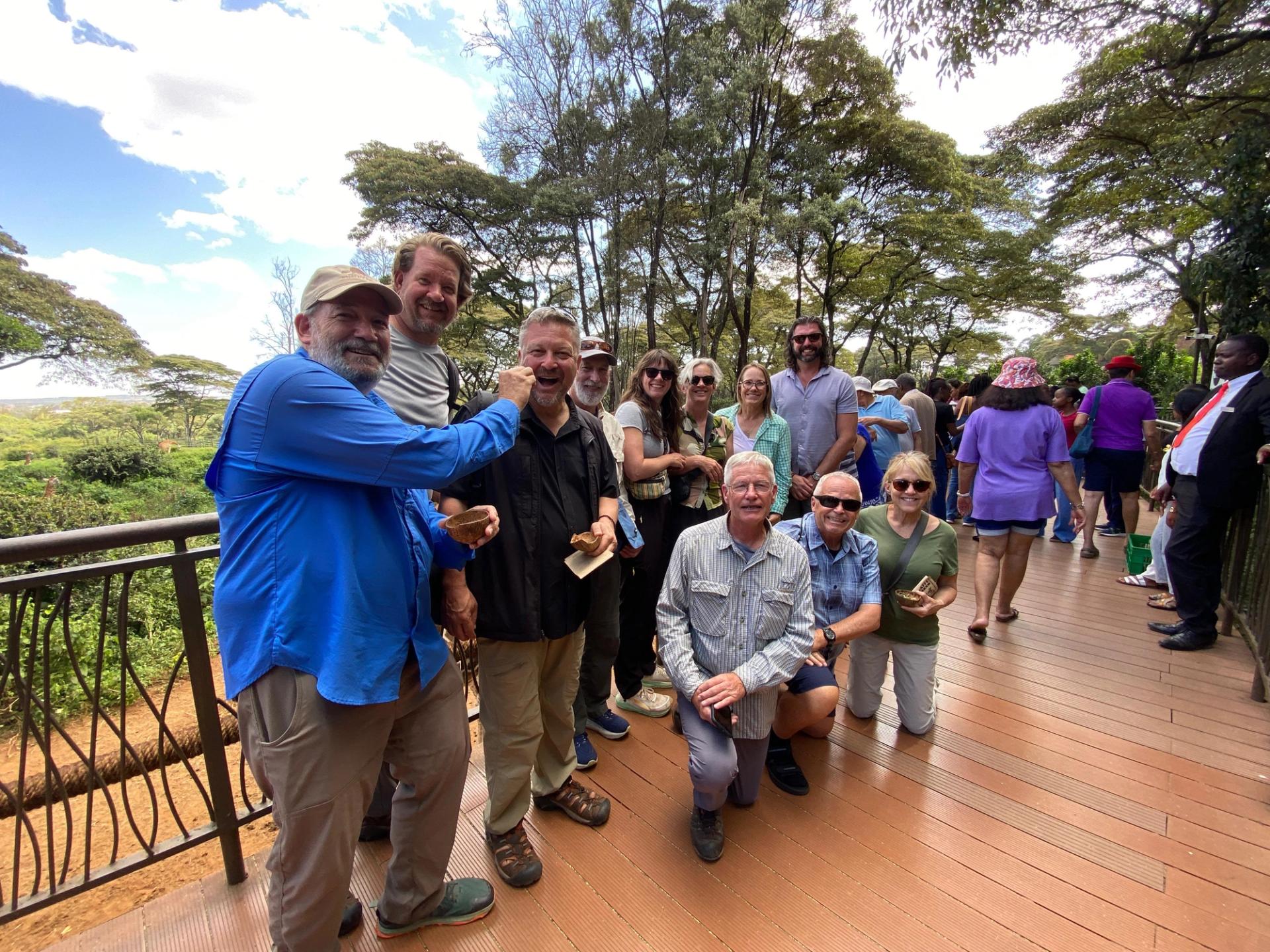 KEVIN WITH AFRICA PEOPLE