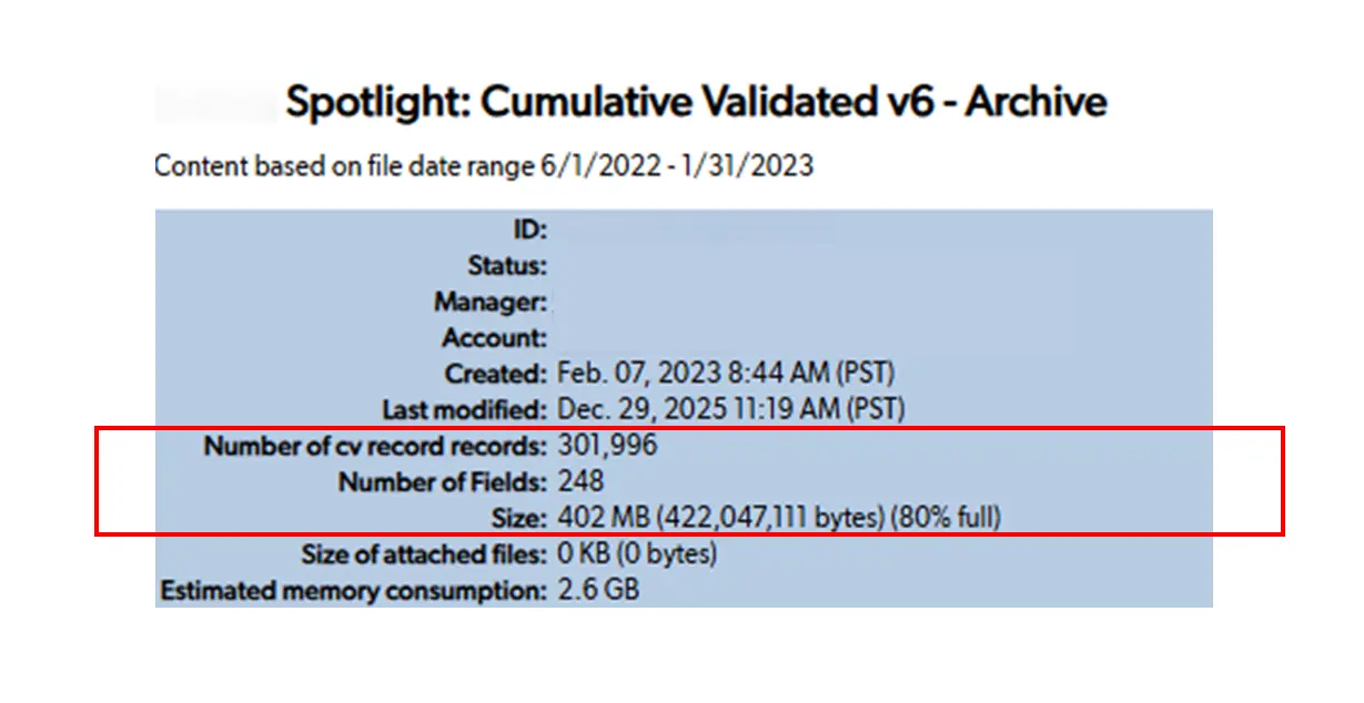 Quickbase Spotlight: Cumulative Validated v6 (for Enterprise Users)
