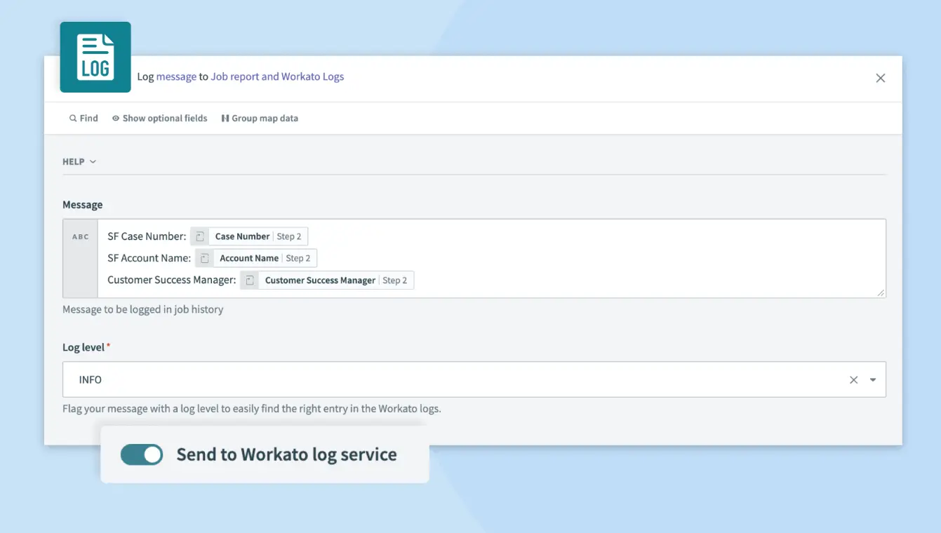 Workato Logging Services 