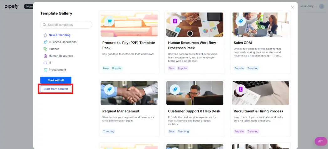 Start from the scratch