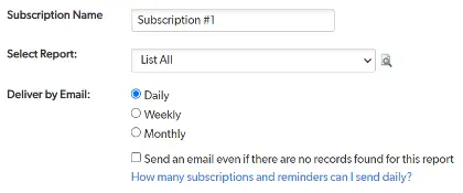 How to Create Subscription Emails in Quickbase - Step 2 | Quandary Consulting Group