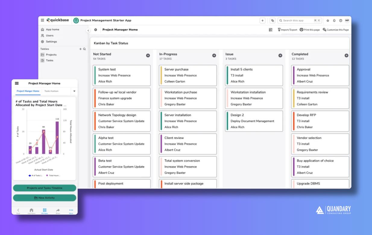 How to Create a Kanban Report in Quickbase