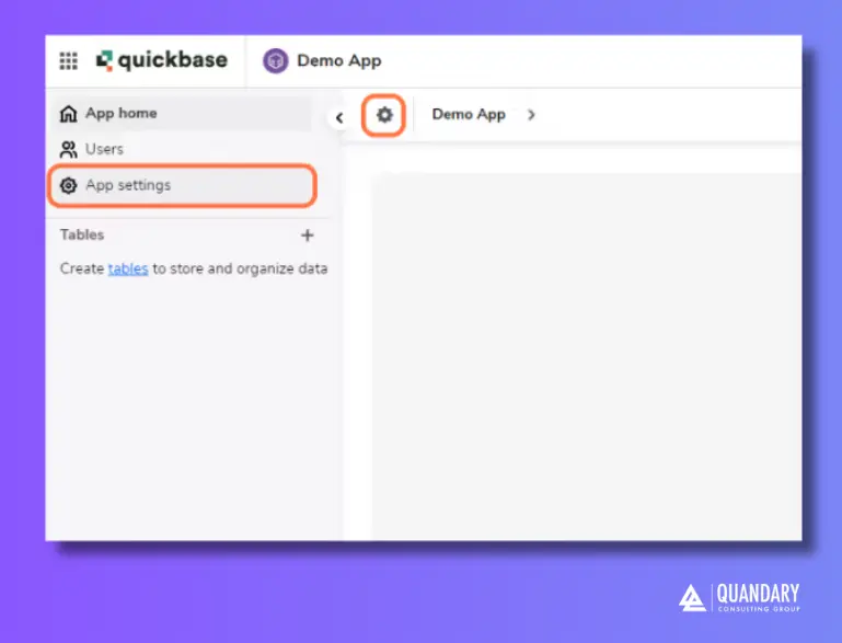 Quickbase App Home page | Quandary Consulting Group