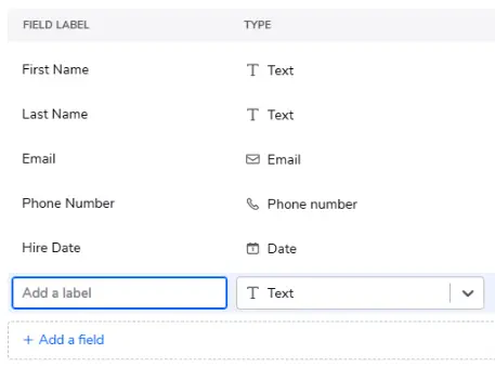 automatically add a row below