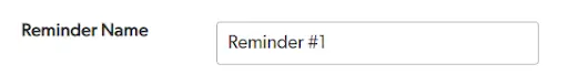 Reminder Name