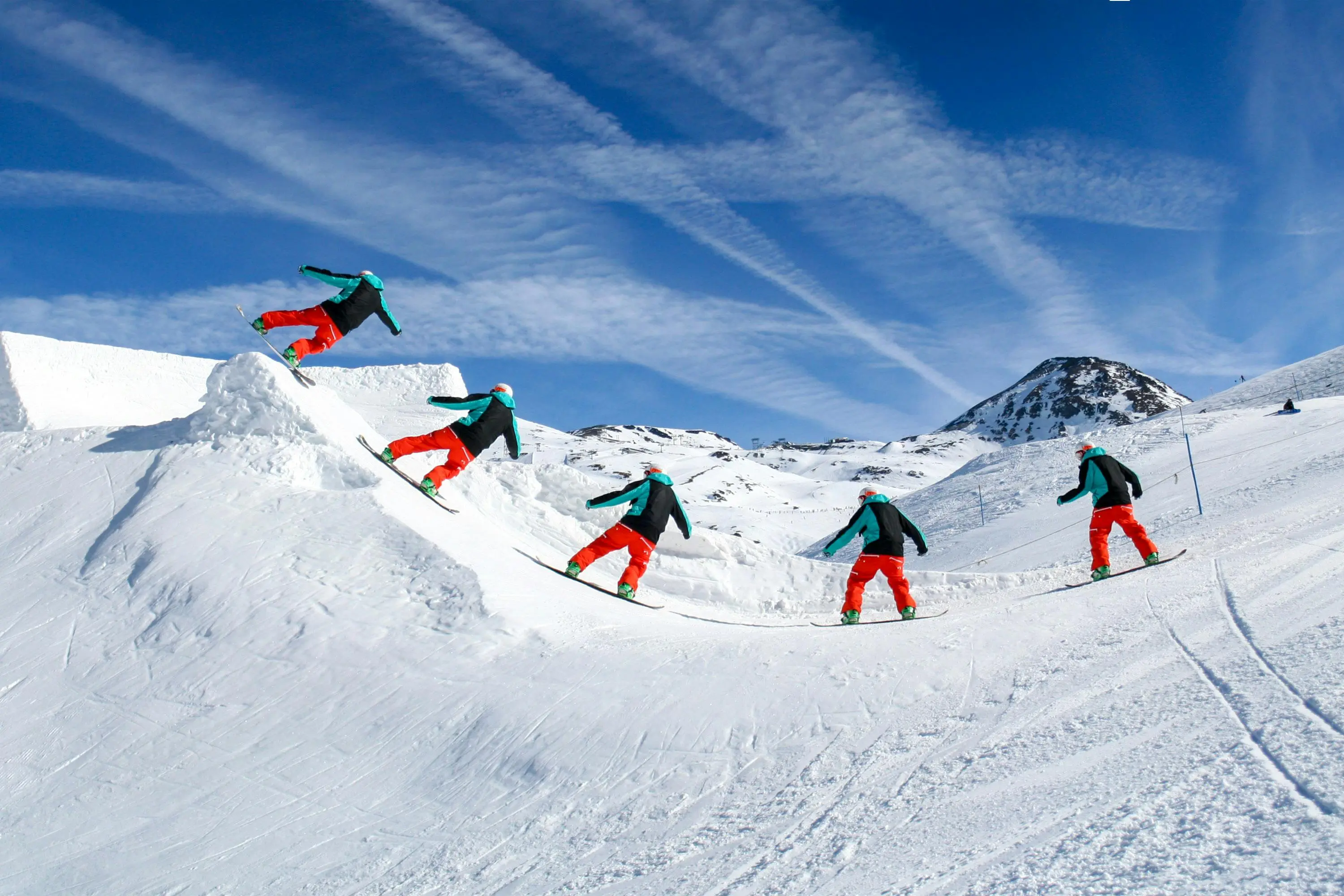 snowboarder doing a jump on a ramp | Quandary Consulting Group