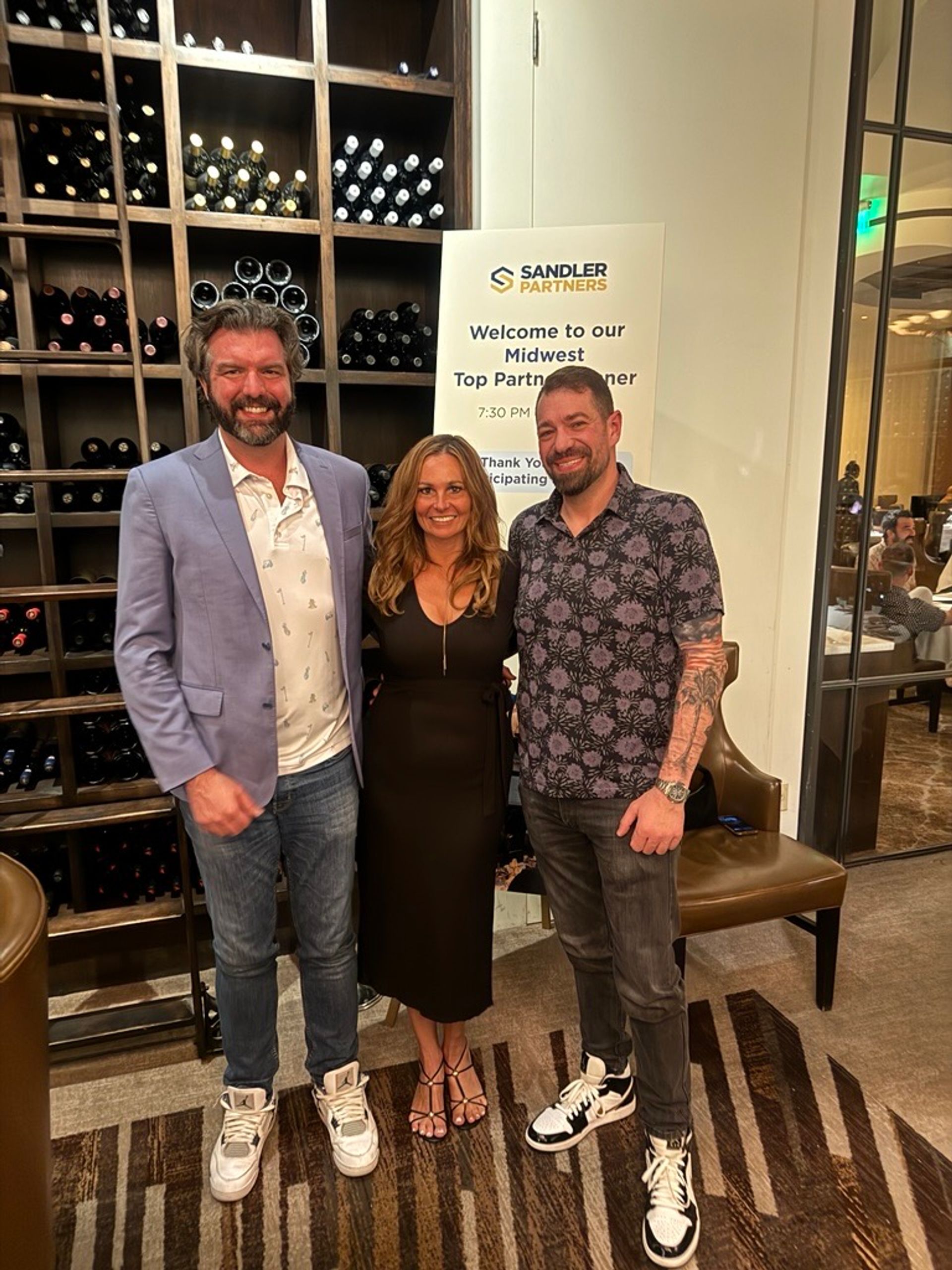 kim, brian and kevin at channel partners