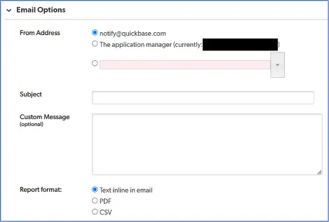 How to Create Subscription Emails in Quickbase - Step 5 | Quandary Consulting Group