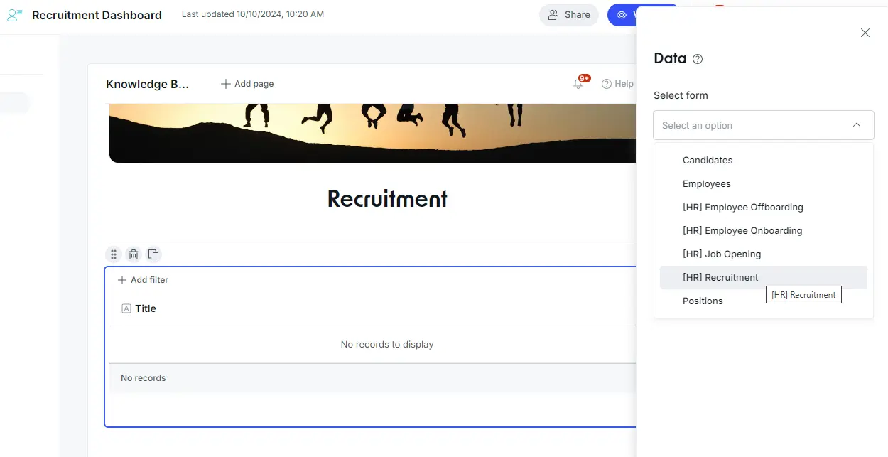 a screenshot of a web page with a picture of a group of people jumping