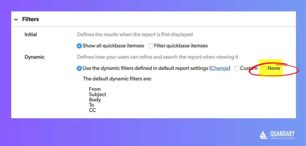 Embedding an iFrame in Quickbase | Quandary Consulting Group