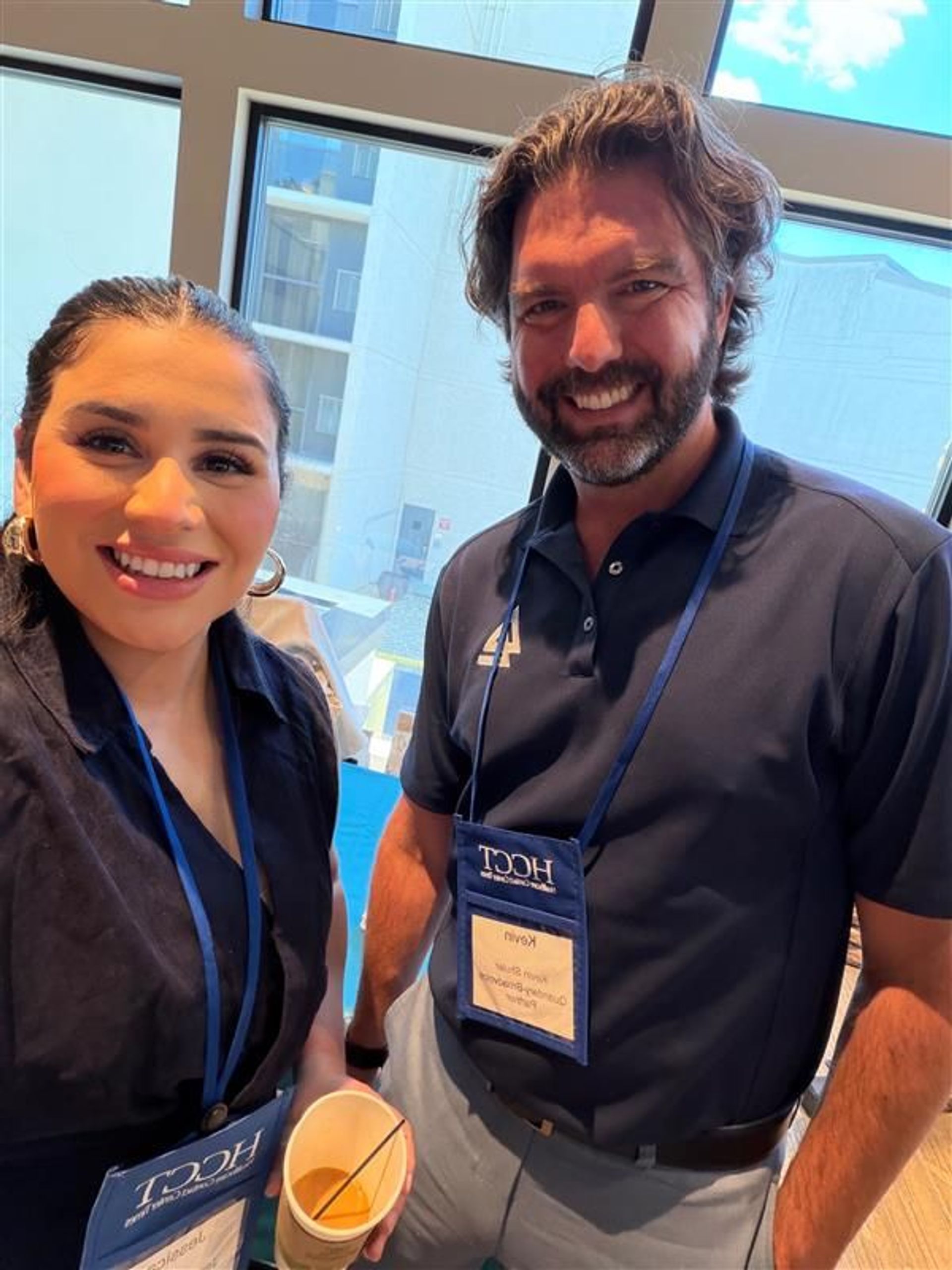 KEVIN AND JESS FROM BROADVOICE AT HCCT 2026