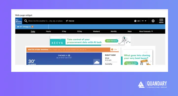 Embedding an iFrame in Quickbase | Quandary Consulting Group