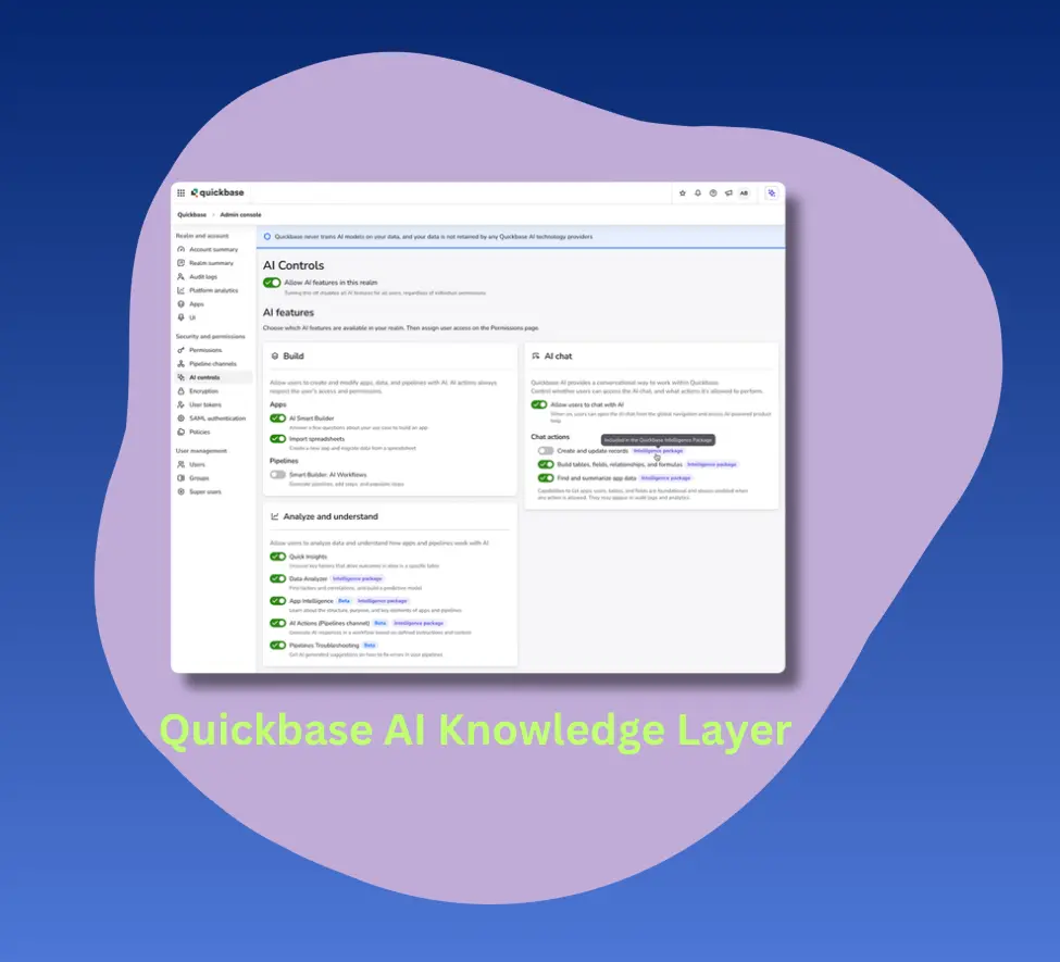 Quickbase AI Knowledge Layer | Quandary Consulting Group
