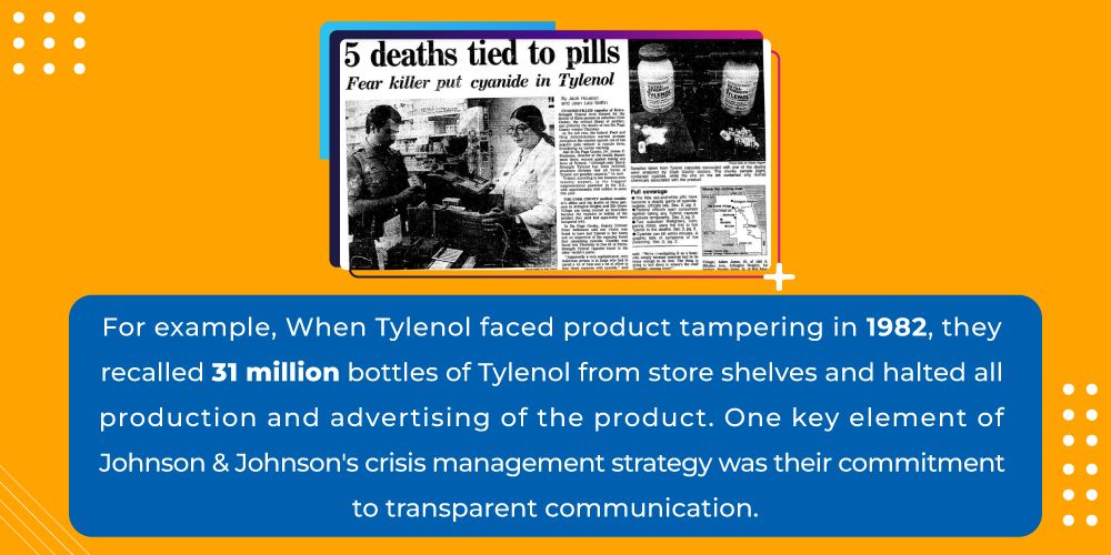 Johnson & Johnson's Crisis management case study