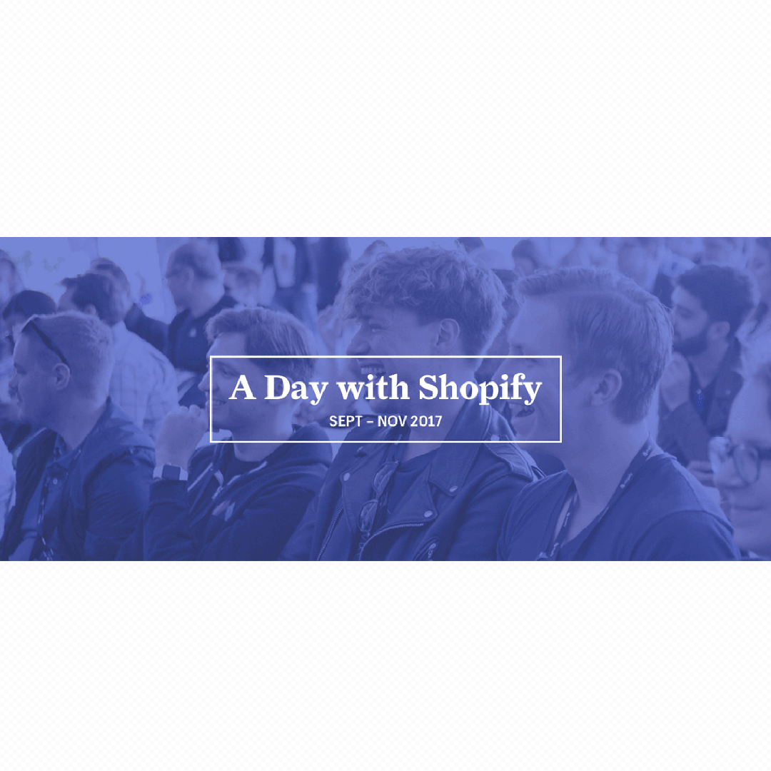 Sponsored the “ A day with Shopify” event in Bangalore -2017