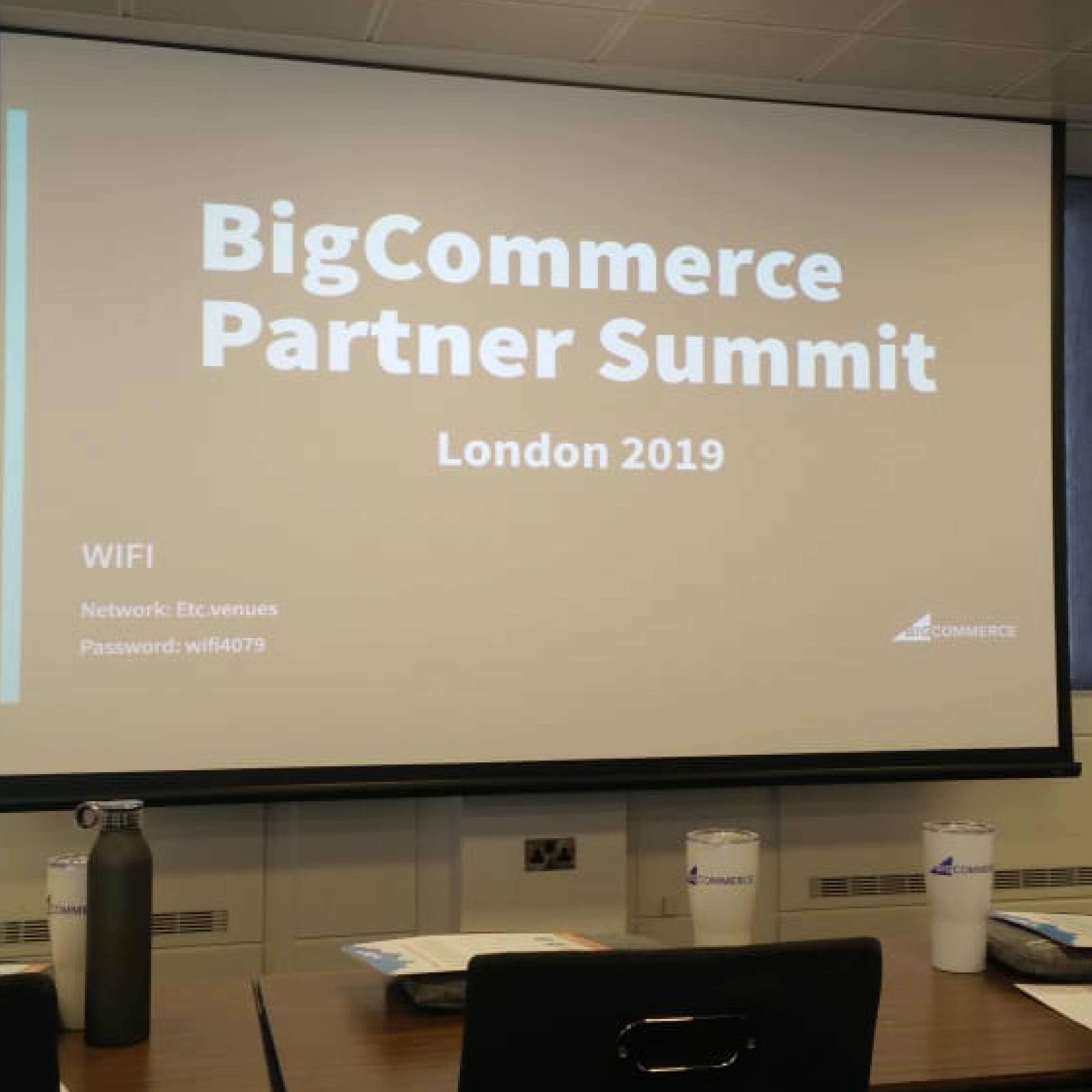 Attended the Bigcommerce partners summit -2019