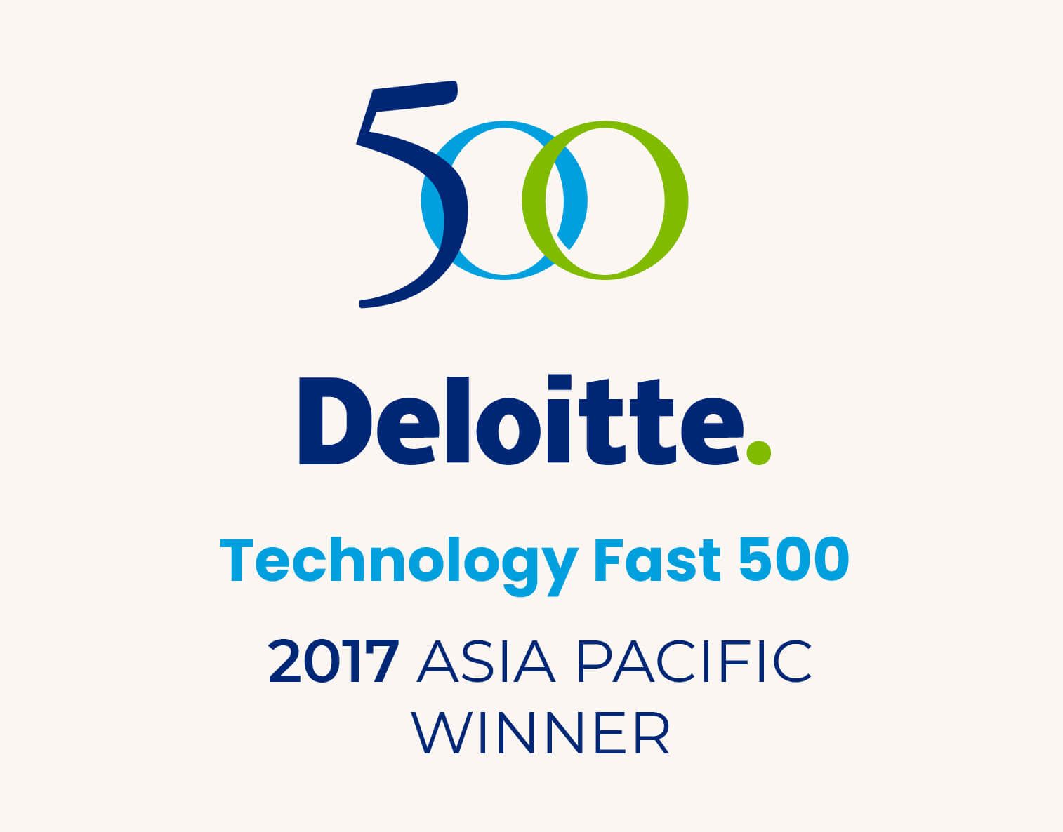 Deloitte Tech Fast 500 Asia Pacific - 2017