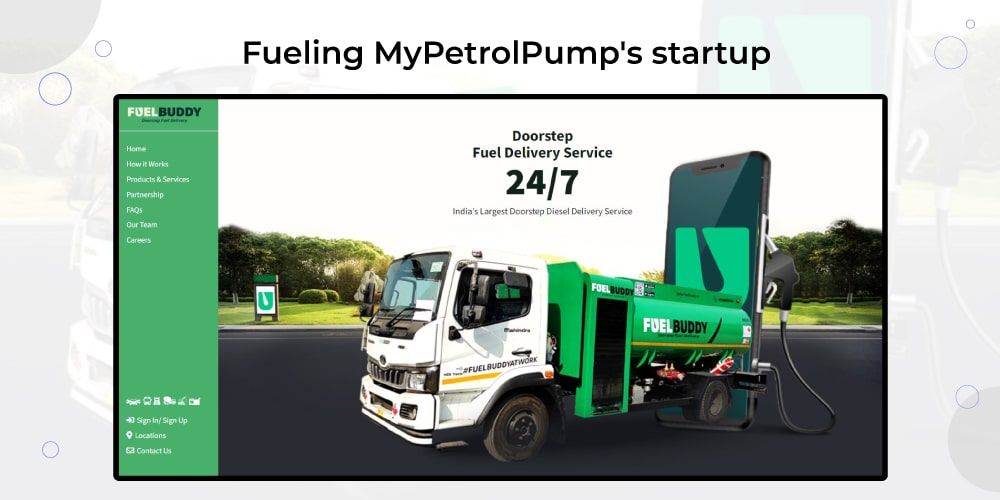 Fueling MyPetrolPump's startup Fueling my petrol pump's startup