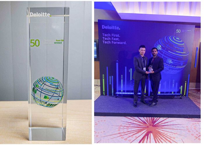 Bagged our 6th Consecutive award at Deloitte Tech Fast 50 India - 2022