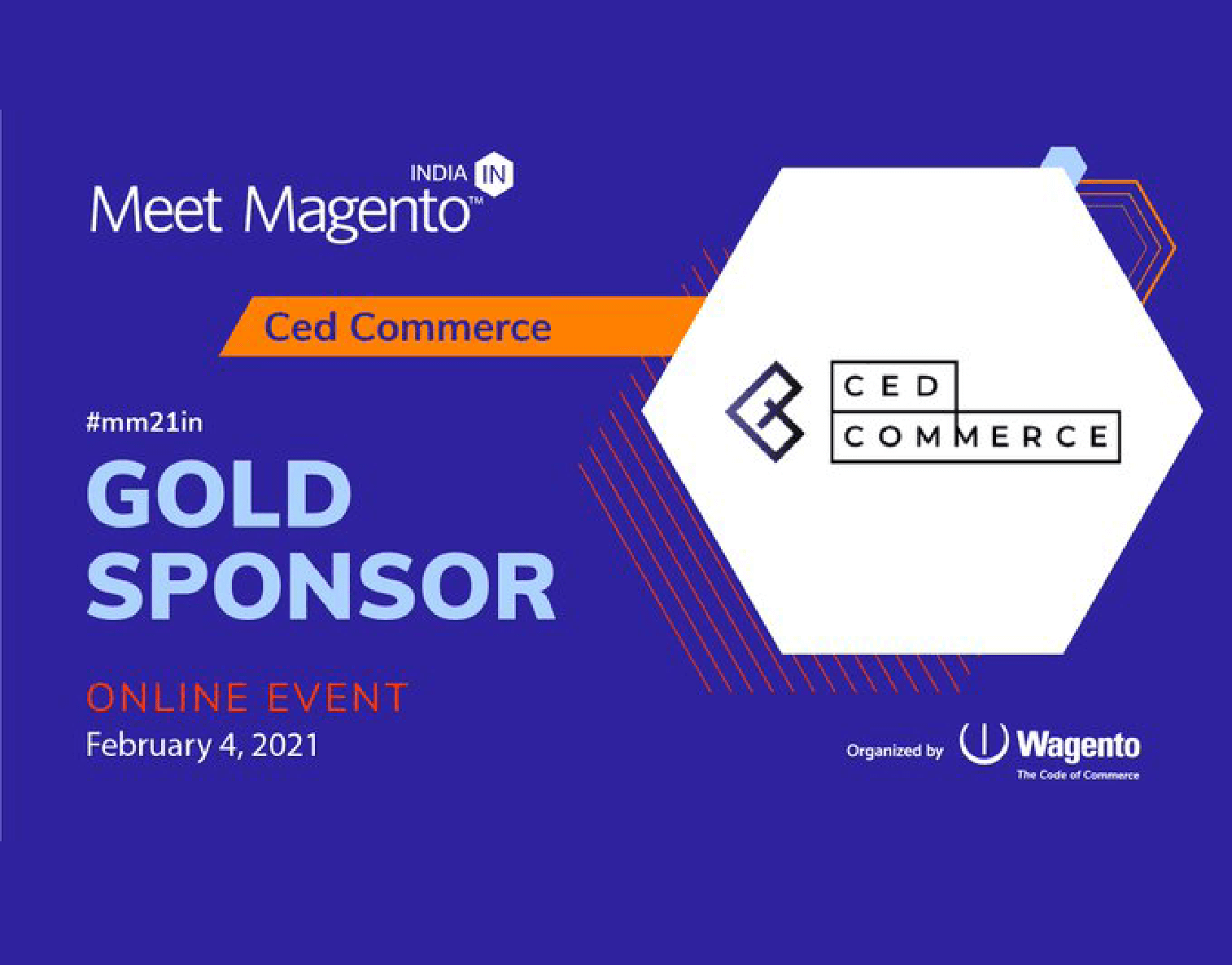Became the gold sponsors of Meet Magento-2021