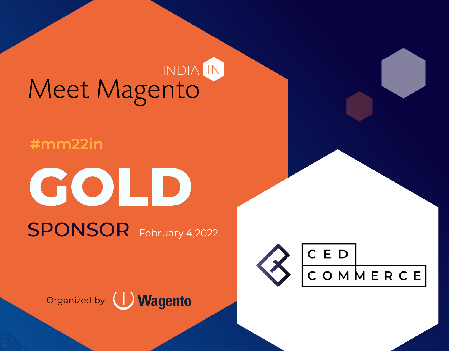 Sponsored and attended the Meet Magento event-2022