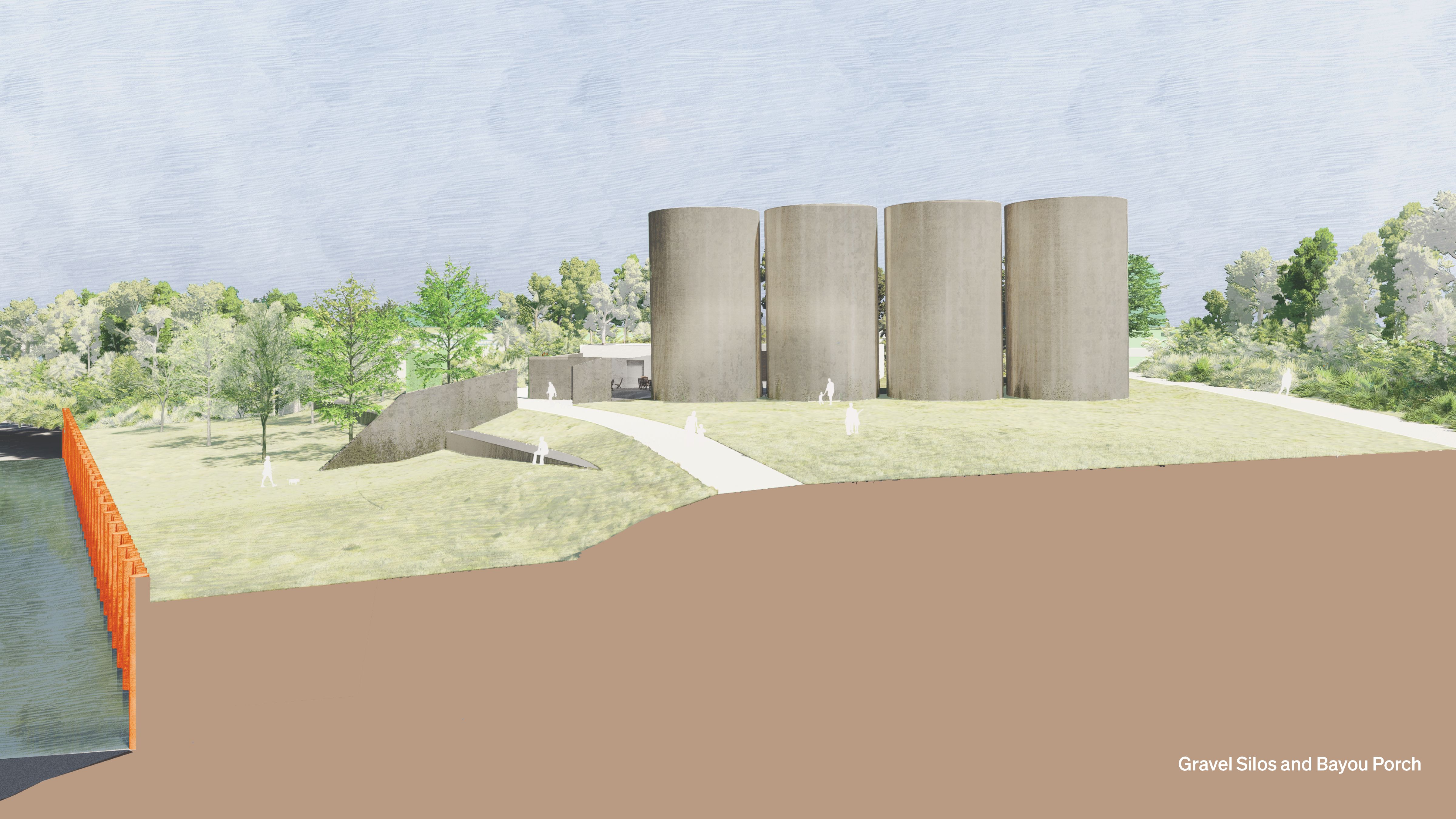 Gravel Silos