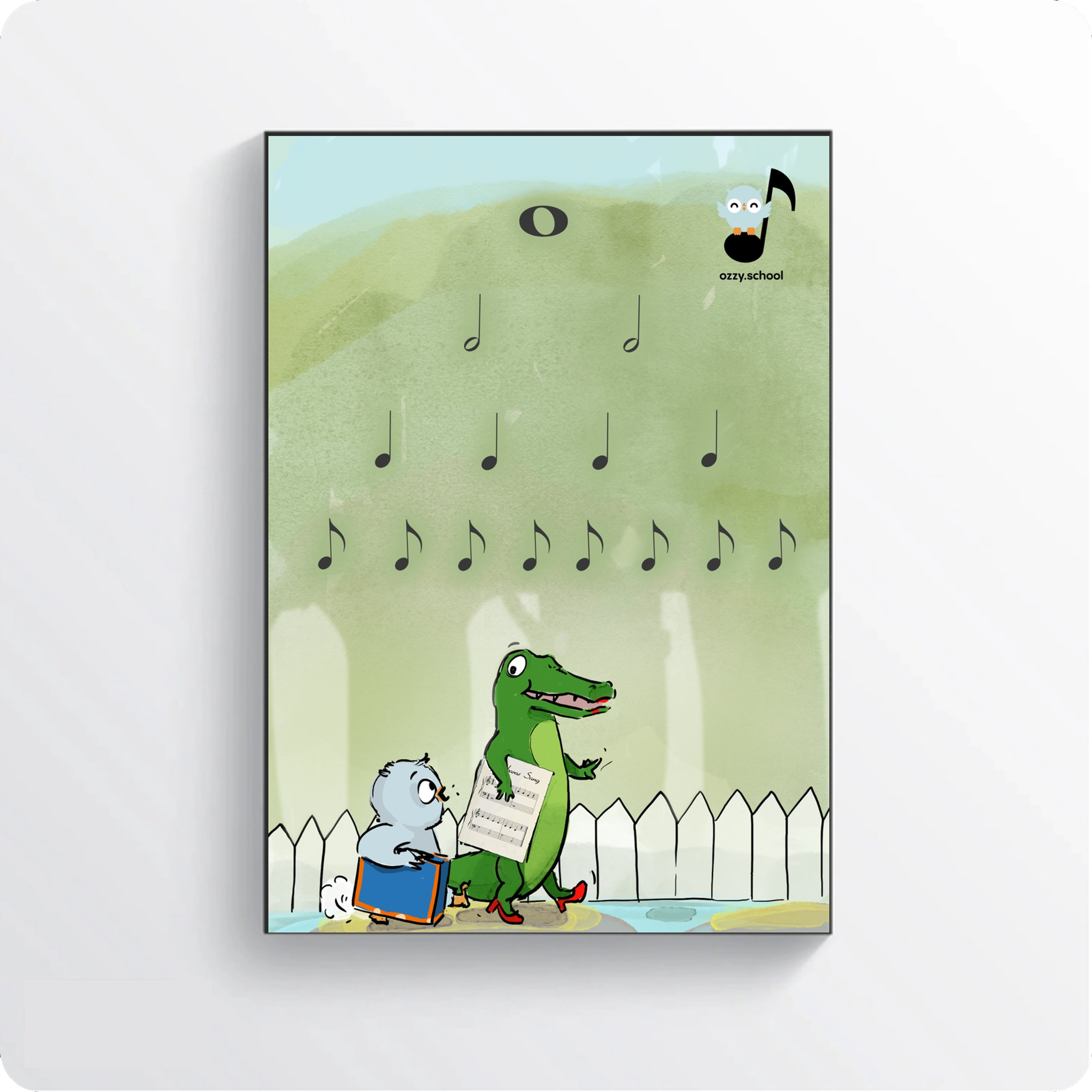Alligator classroom poster