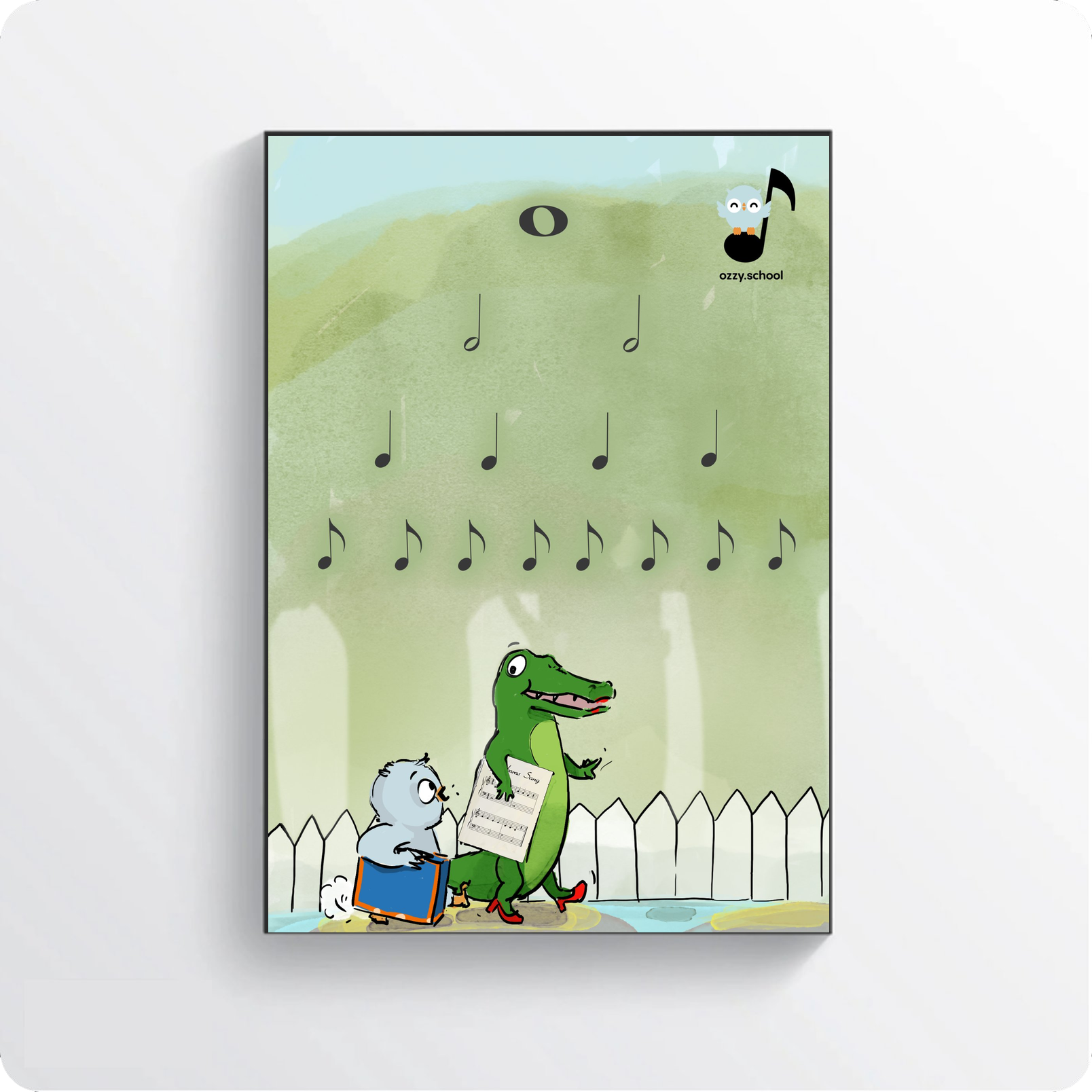 Alligator classroom poster
