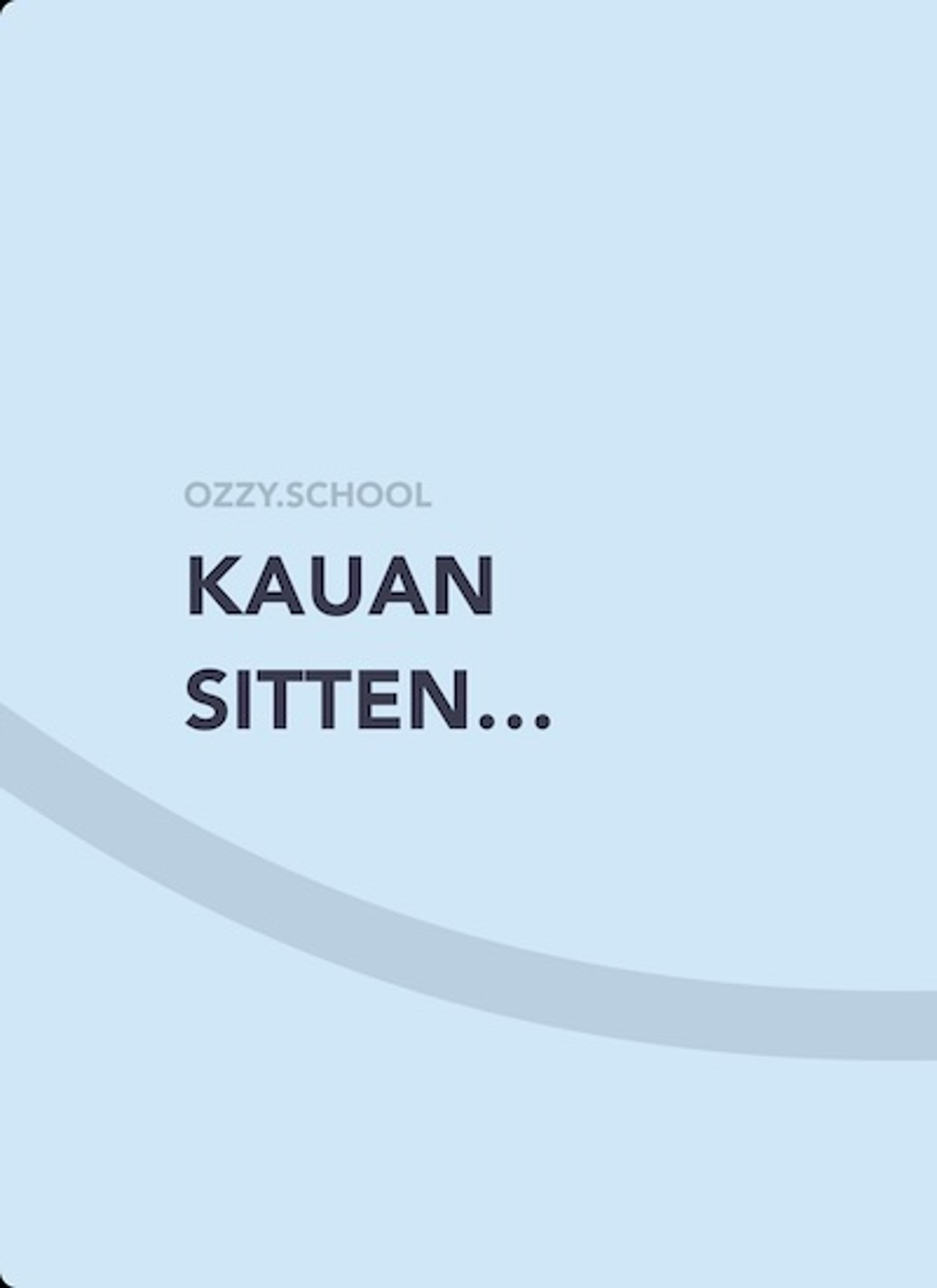 Olipa kerran …