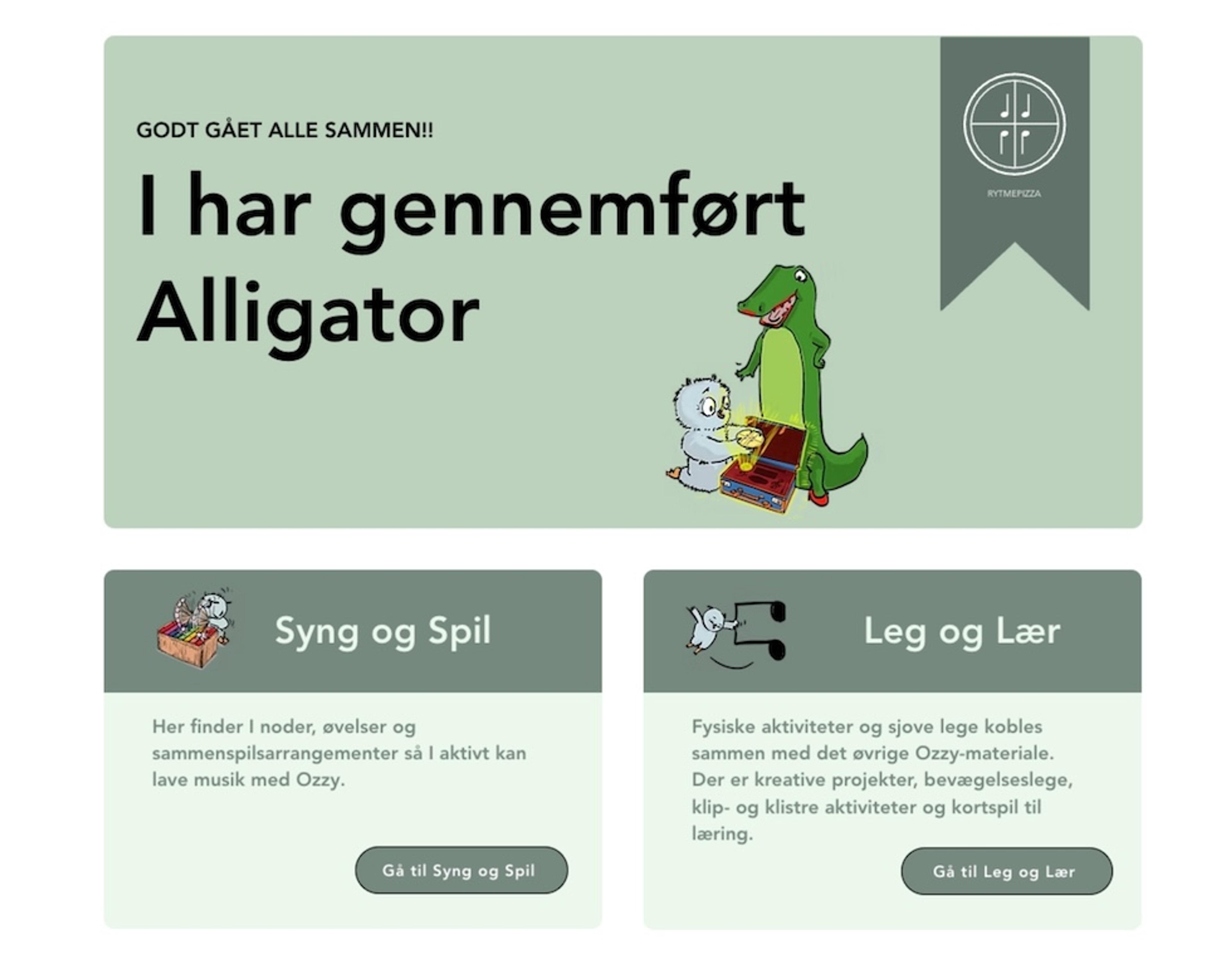 Billede af præmiesektionen