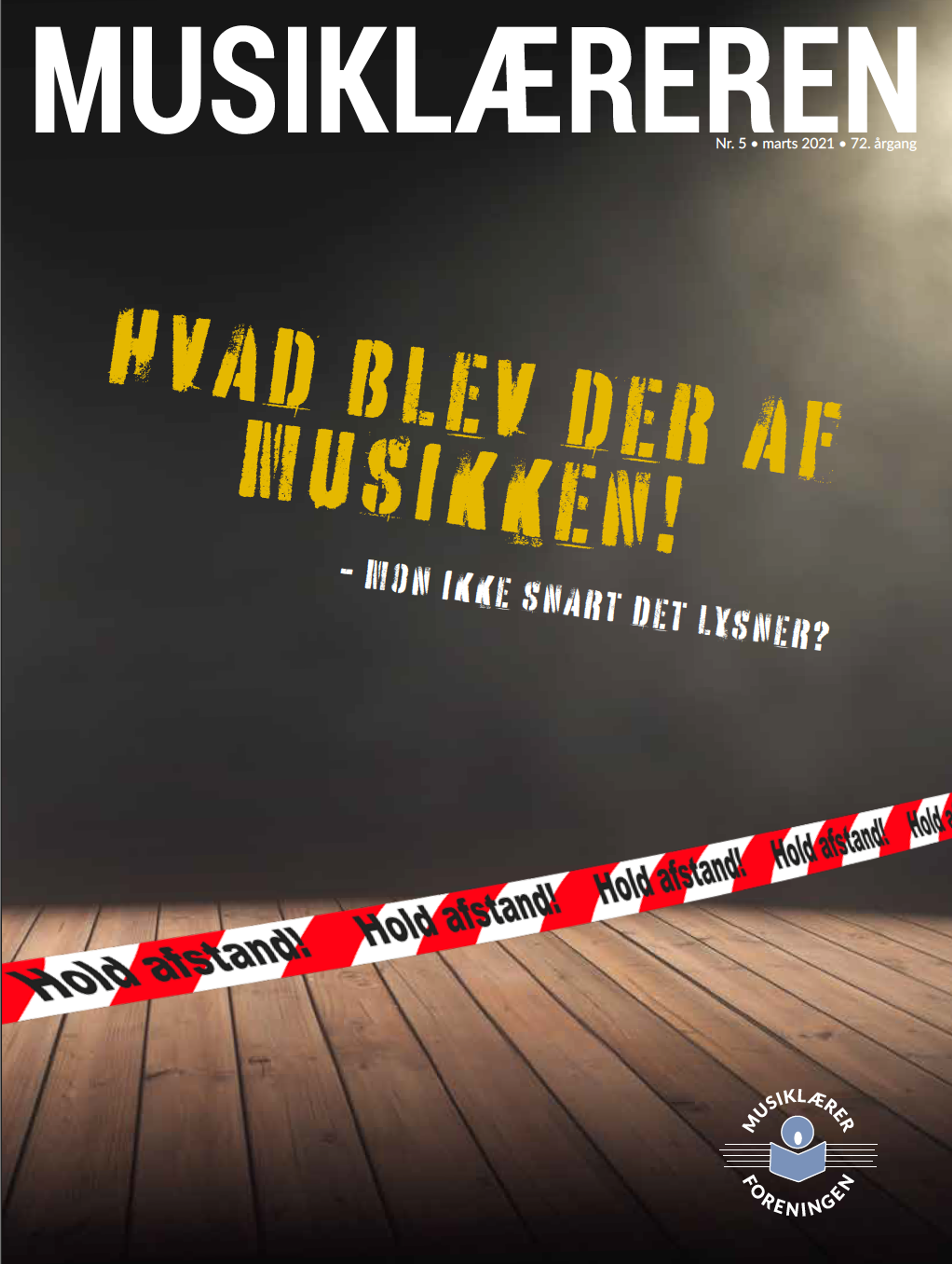 Front page of Musiklæreren magazine
