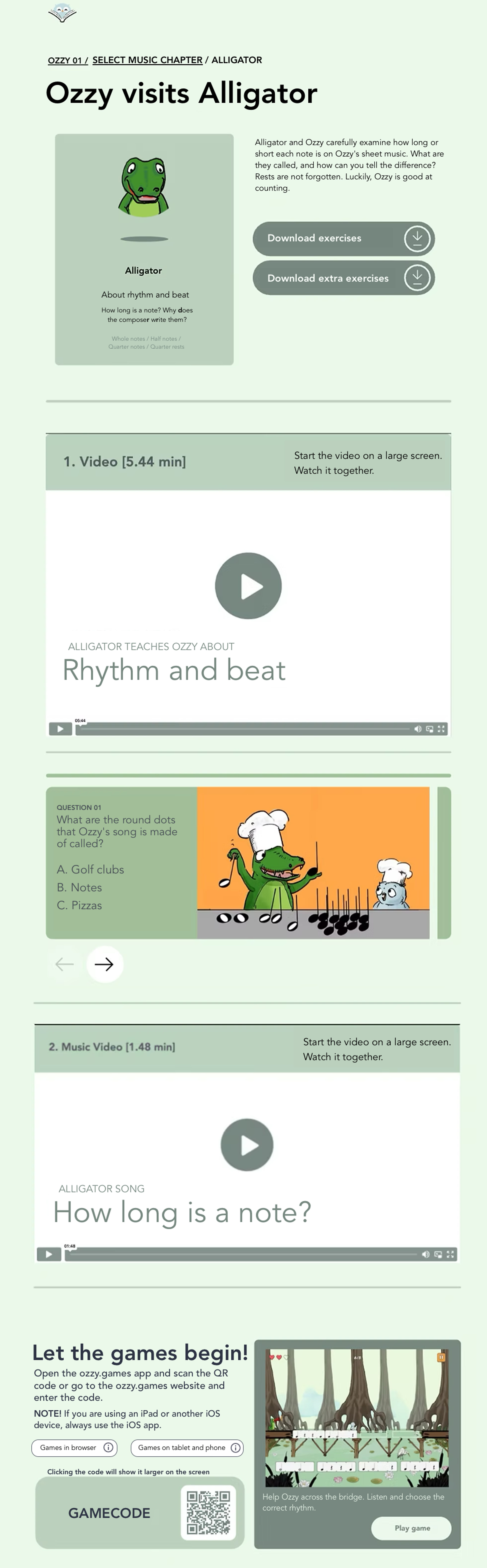 Example user interface pictures