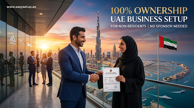 How Non-Residents Open UAE Businesses Without Sponsors 